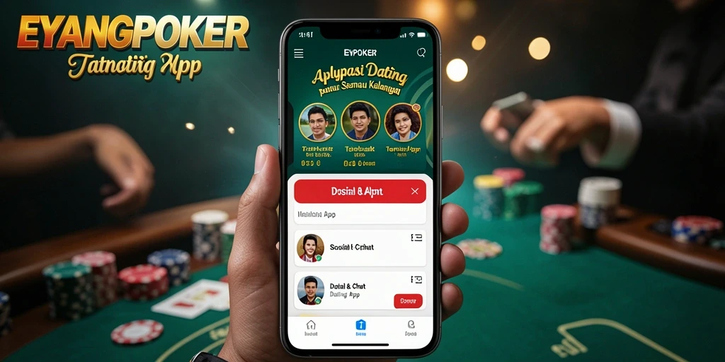 Tampilan antarmuka EYANGPOKER yang menarik dan modern.